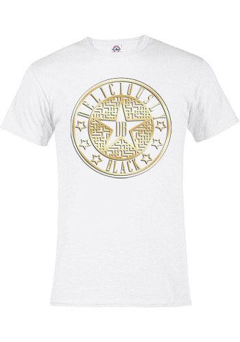 Youth - Deliciously Black Gold Logo T- Shirt